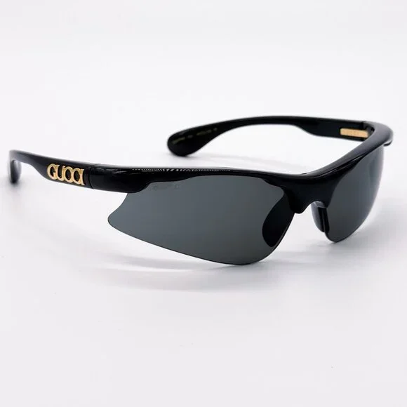 NEW GUCCI GG1774S 006 BLACK GREY MASK UNISEX SUNGLASSES GUCCI display picture 3